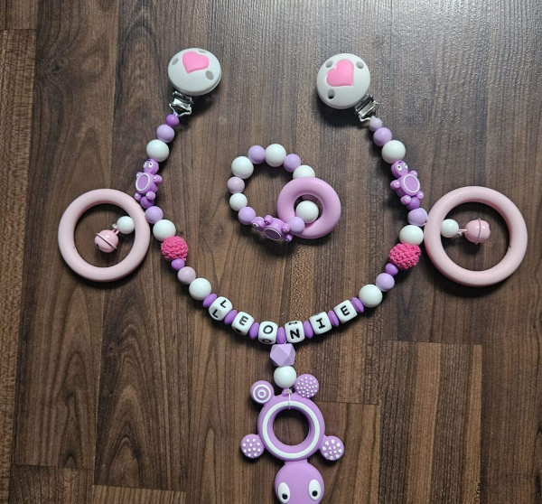 Kinderwagenkette & Beissring